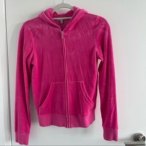juicy couture velour zip up